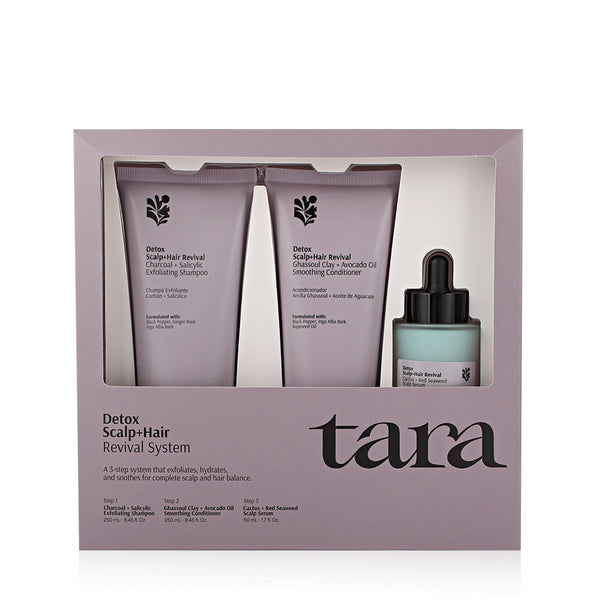 Tara Detox scalp + hair revival system