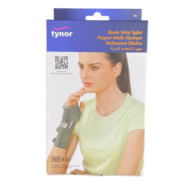 Tynor Elastic Wrist Splint Left Hand, Medium Size