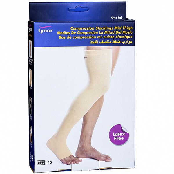 Tynor Compression Stocking Mid Thigh Medium