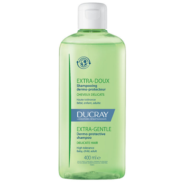Ducray Extra Gentle Dermo-Protective Shampoo for Delicate Hair, 400ml