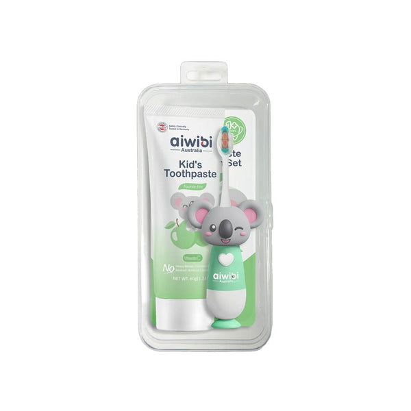 aiwibi toothbrush & Apple toothpaste kit
