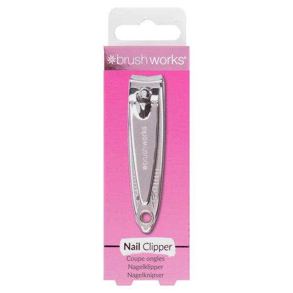 Brushworks Silver Nail Clipper