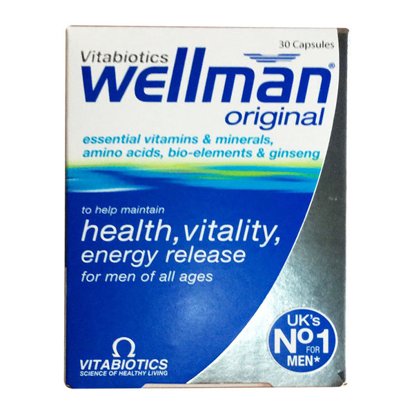 Vitabiotics Wellman Original 30 Capsules