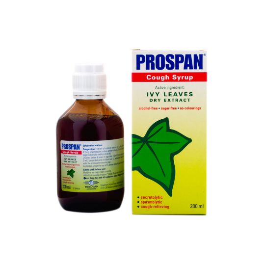 Prospan Cough Syrup With Dry Ivy Leaves Extract 200 ml