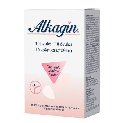 Alkagin Vaginal Ovules 10'S