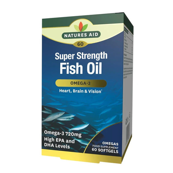 Nature's Aid Super Strength Omega-3 60 Softgel