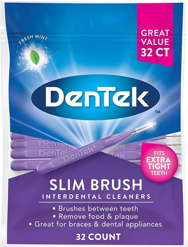 Dentek Slim Brush 32 Count