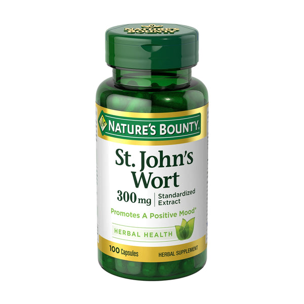 Nature's Bounty John's Wort 300Mg 100 Capsules
