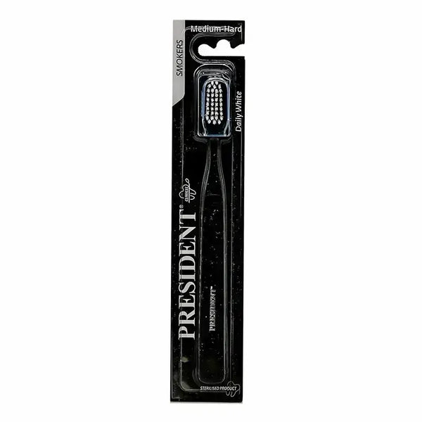 President White Smoker Toothbrush