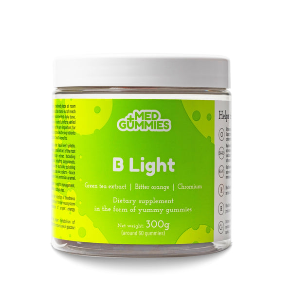 Fit 4 Life +Med Gummies B Light 300G 60 Gummies