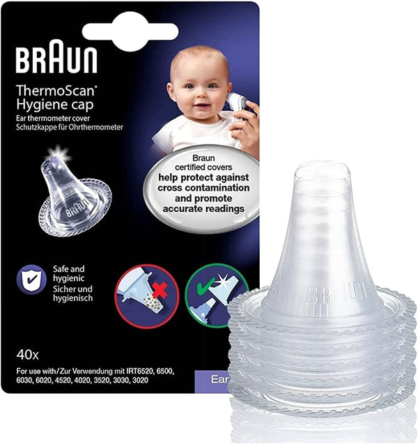 Braun ThermoScan Hygiene Cap LF Pack of 40