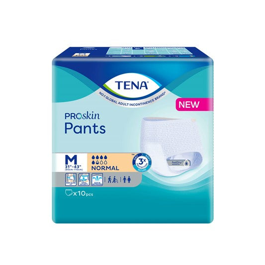 Tena Proskin Pants Normal Medium 10s