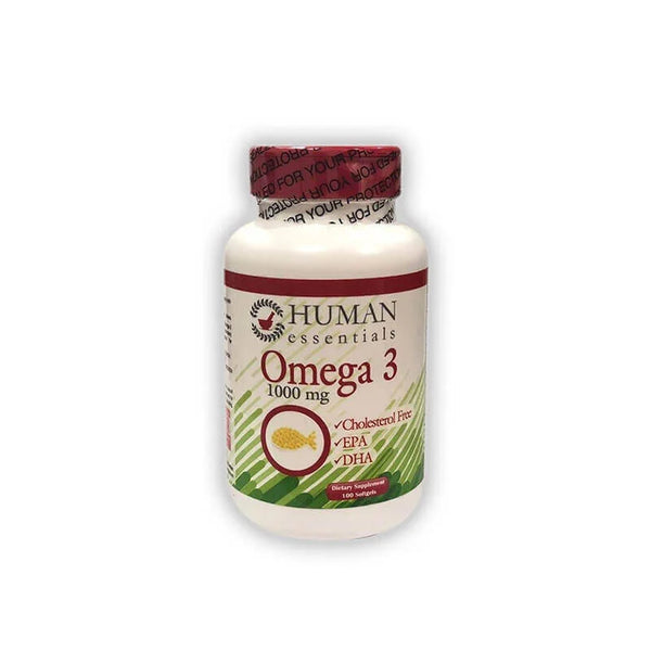 Human Essential Omega-3 1000Mg 100 Softgels