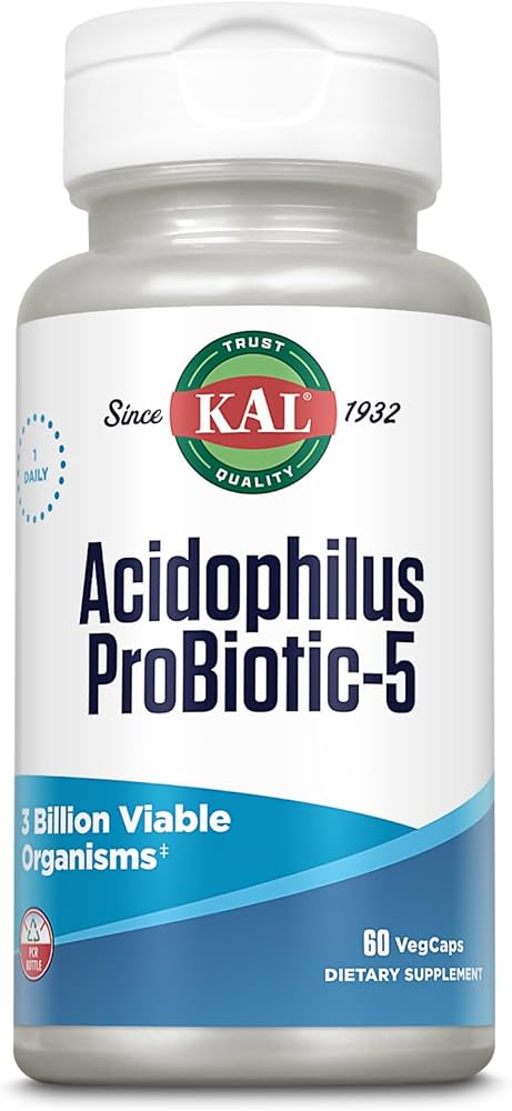 Kal Acidophilus Probiotic-5 60 Capsules