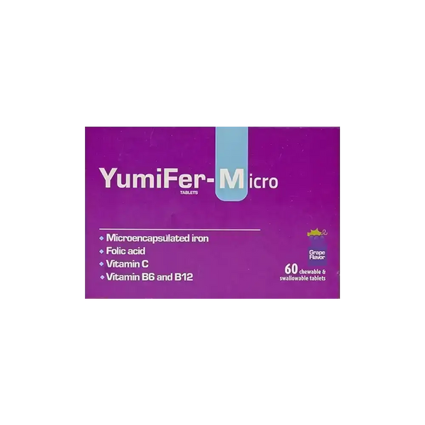YumiFer-M 60 Chewable Tablets
