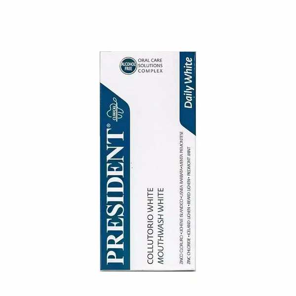 President White Whitening Mouthwash 200 mL