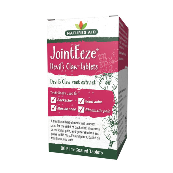 Natures Aid Jointeeze Devils Claw Tablets, 90 Tablets