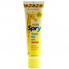 Spry Kids Tooth Gel With Strawberry & Banana 60 ml