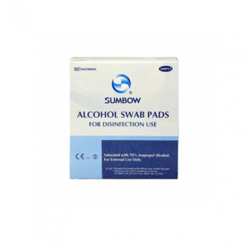 Sumbow Alcohol Swab Pads 100pcs
