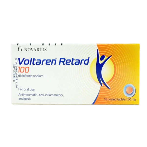 Voltaren Retard 100 mg 10 Tablets