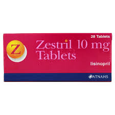 Zestril 10 mg 28 tablets