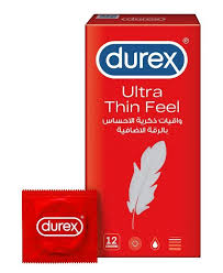 Durex Feel Ultra Thin Condoms, 12 Pieces