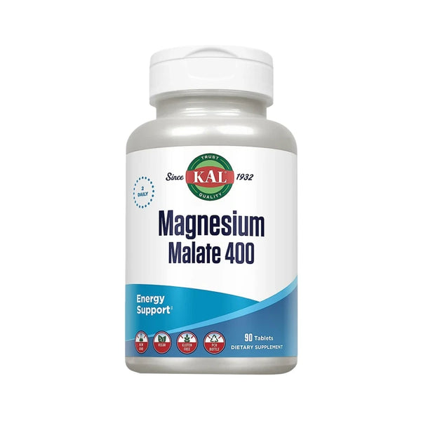 Kal Magnesium Malate 400mg 90 Tablets