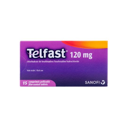 Telfast 120 Mg 15 Tablets
