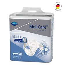 Molicare Premium elastic Adult Diaper Size XL, 14 Pieces