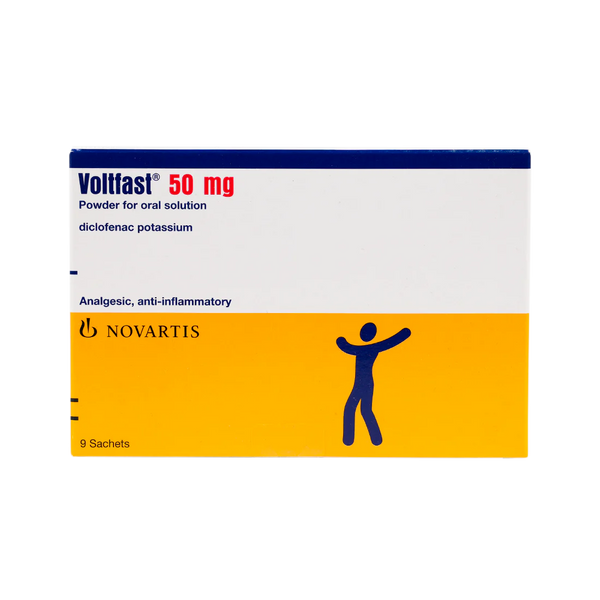 Voltfast Powder For Oral Solution 50 mg 9 Sachets