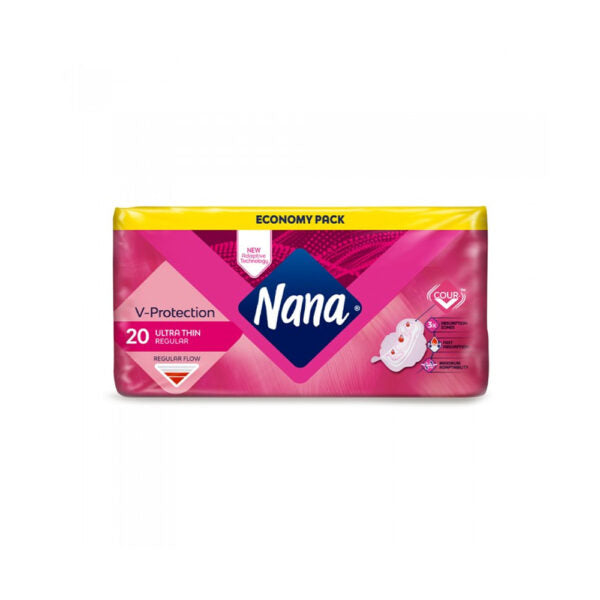 Nana Ultra Thin Regular Pads, 20 Pads