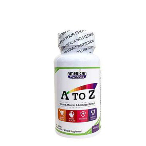 American Creations A To Z Multivitamin 40 Tablets