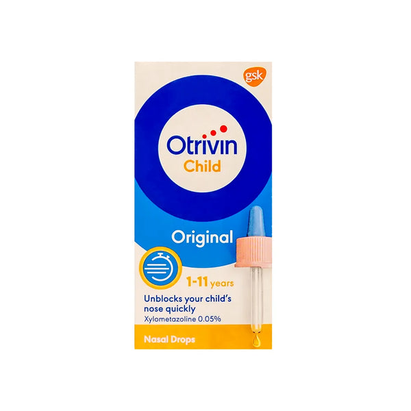Otrivin 0.05% Nasal Drops 10 ml
