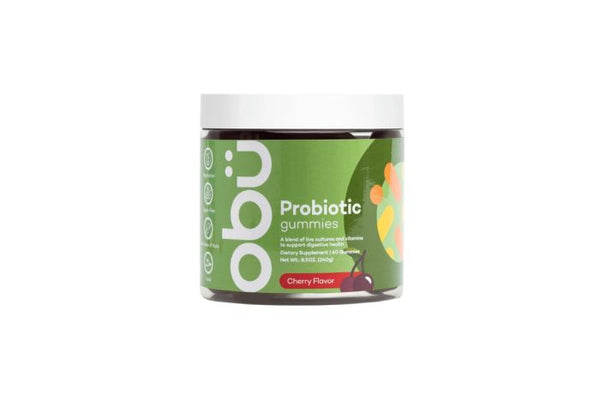 Obu Probiotic Gummies Cherry Flavor 60 Pcs