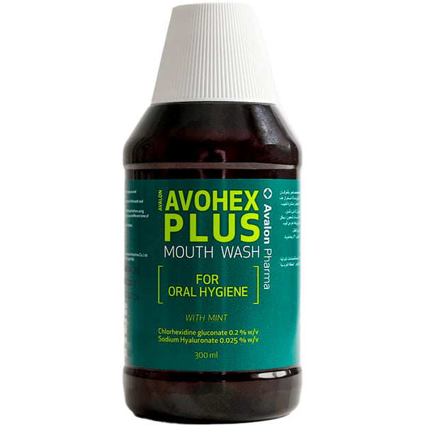 Avalon Avohex Plus Mouthwash with Mint, 300ml