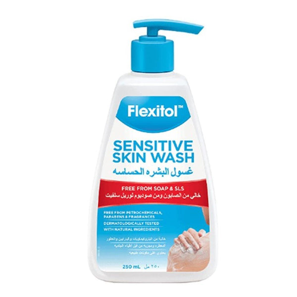 Flexitol Sensitive Skin Wash, 250ml