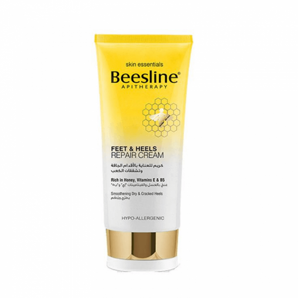 Beesline Hypoallergenic Repairing & Smoothing Foot Cream with Honey & Vitamins for Dry & Cracked Skin, 150ml