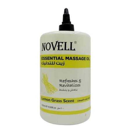 Novell Essential Massage oil Lemon Grass Scent oil 300 ml