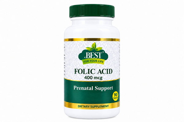 Best For Your Life Folic Acid 400 mcg 90 tablets