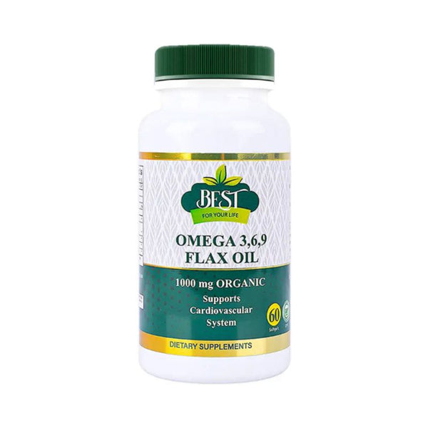 Best For Your Life Omega 3,6,9 1000 mg 60 softgels