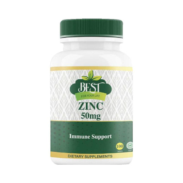 Best For Your Life Zinc 50 mg 100 tablets