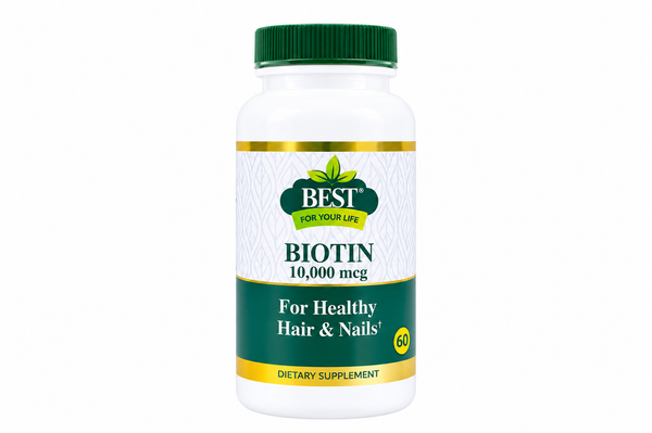 Best For Your Life Biotin 10000 mcg 60 tablets