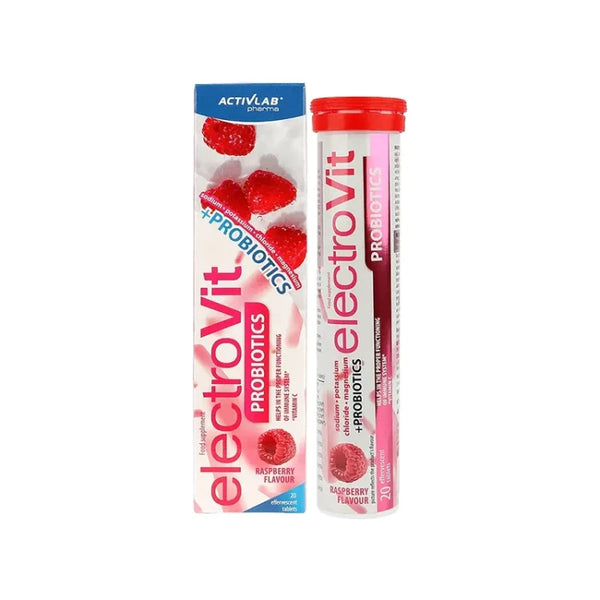 ACTIVLAB Electrovit Probiotics Rasberry flavor 20 effervescent tablets