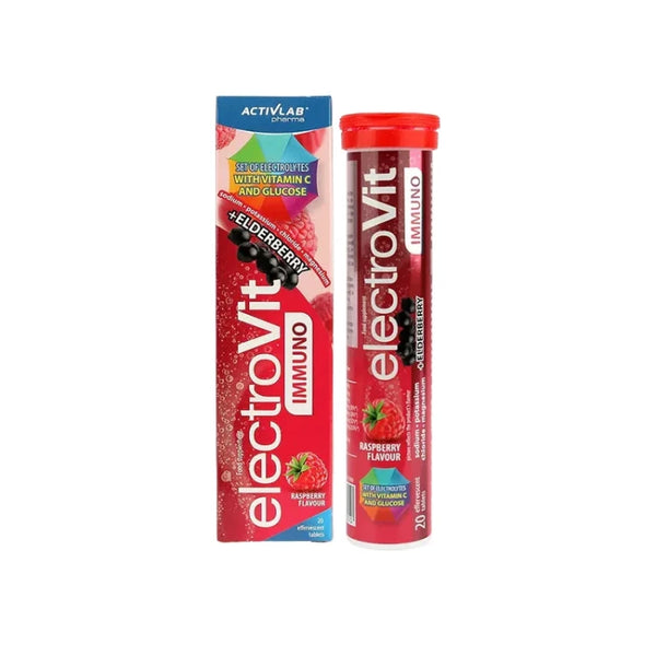 ACTIVLAB Electrovit  Immuno Rasberry flavor 20 effervescent tablets