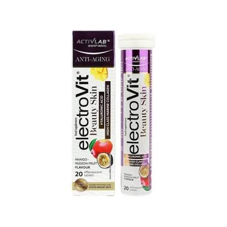 ACTIVLAB Electrovit Beauty Skin Mango-passion fruit flavor 20 effervescent tablets