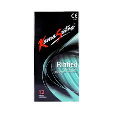 Kamasutra Ribbed 12 condoms