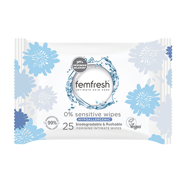 femfresh sensitive wipes