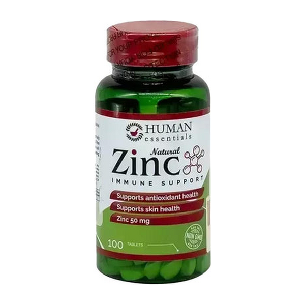 Human Essential Zinc 50mg 100 tablets
