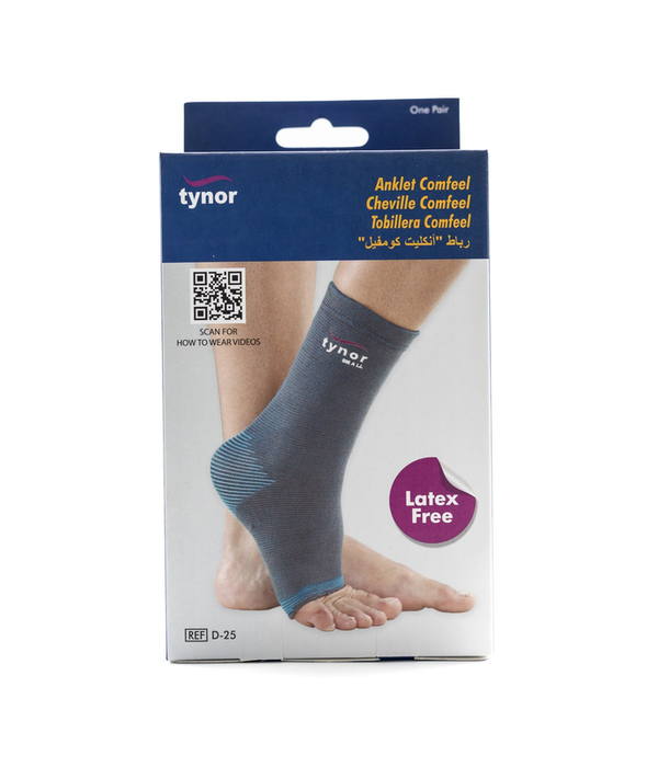 Tynor D 25 Anklet Comfeel Pair Xl