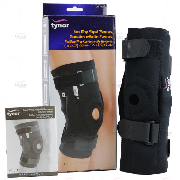 Tynor Knee Wrap Hinged(Neoprene) J15 L